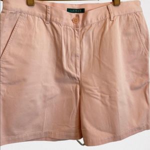 Ralph Lauren Shorts size 14 beautiful peach